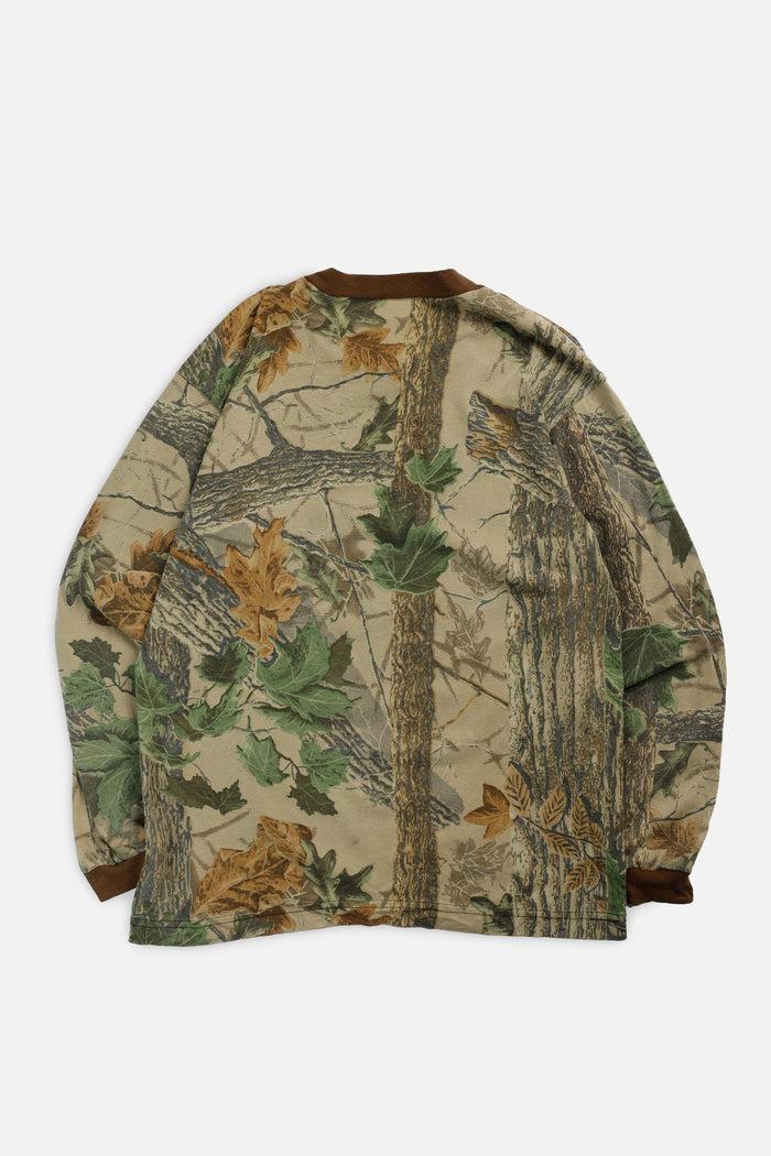 Frankie Vintage Camo Long Sleeve Tee - S