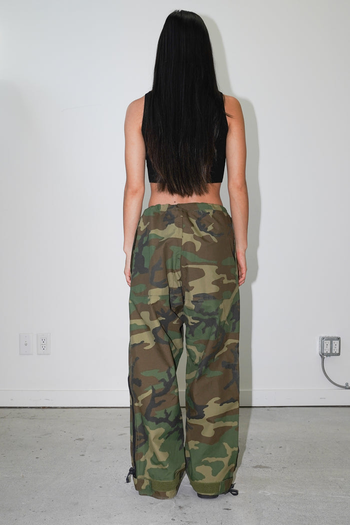 Frankie Vintage Camo Outerwear Pants - M