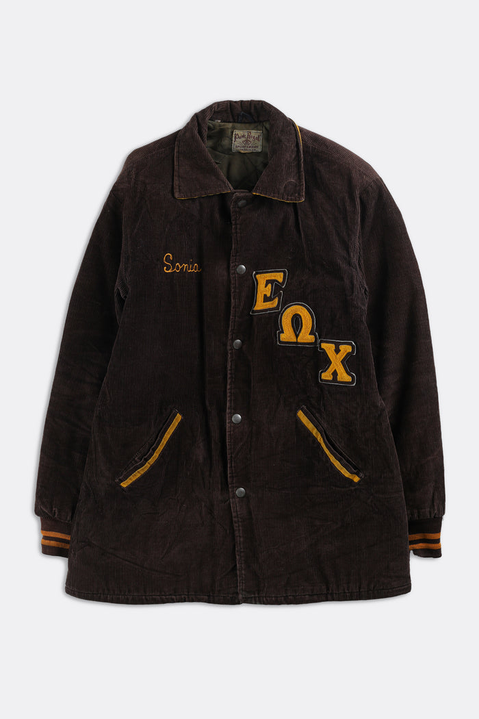 frankie Vintage Corduroy Varsity Jacket