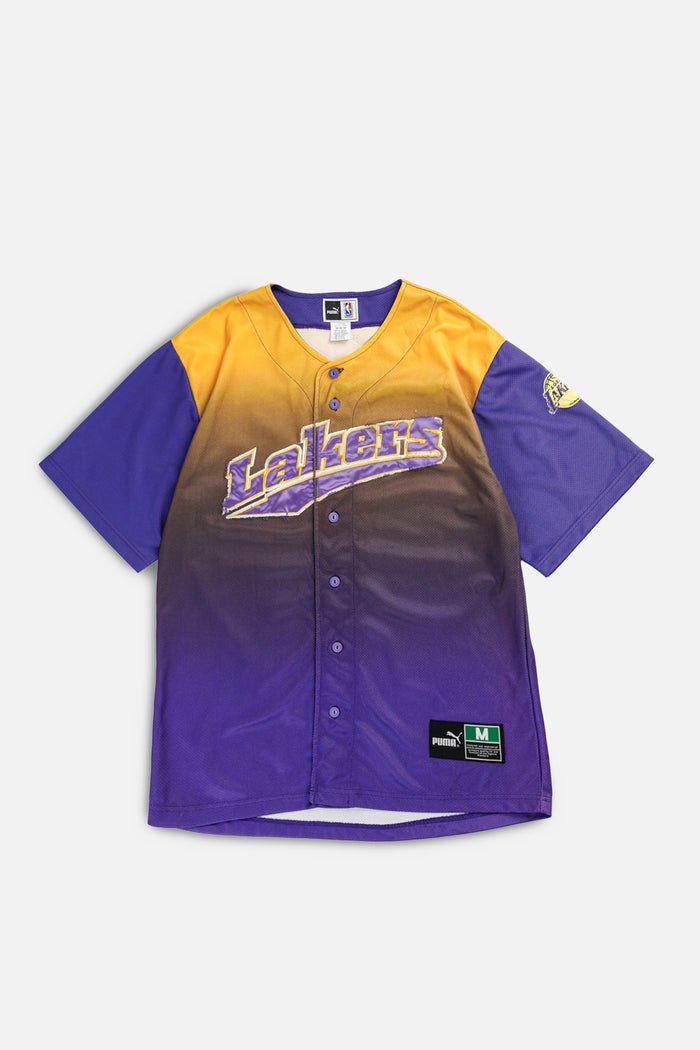 frankie Vintage LA Lakers NBA Baseball Jersey - M