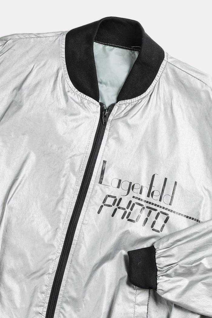 Frankie Vintage Lagerfeld Bomber Jacket - L