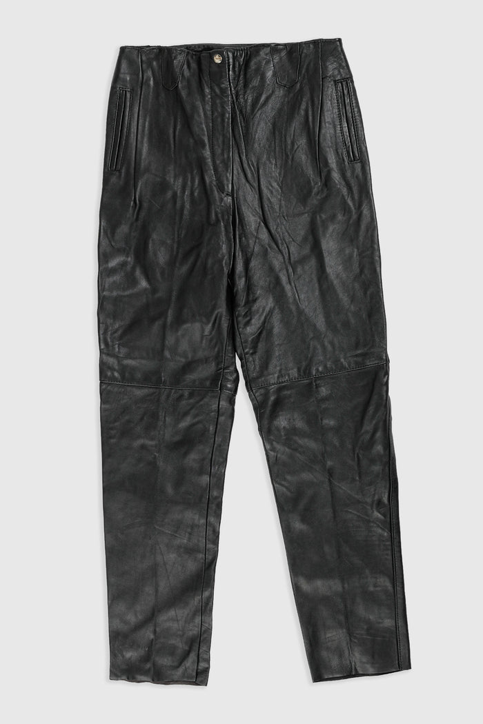 frankie Vintage Leather Pants - Women's L