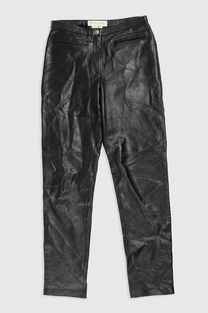 frankie Vintage Leather Pants - Women's M