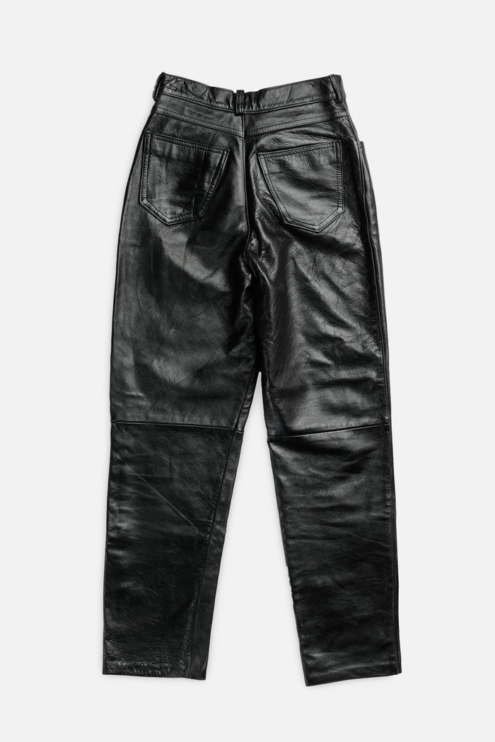 Frankie Vintage Leather Pants - Women's XS