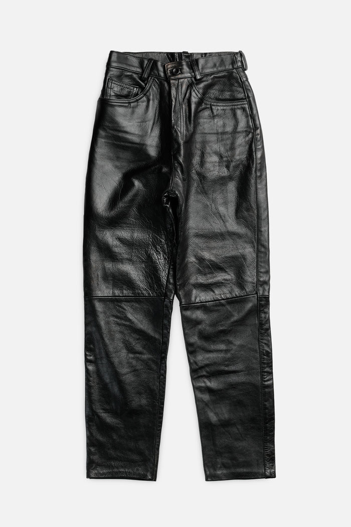 frankie Vintage Leather Pants - Women's XS