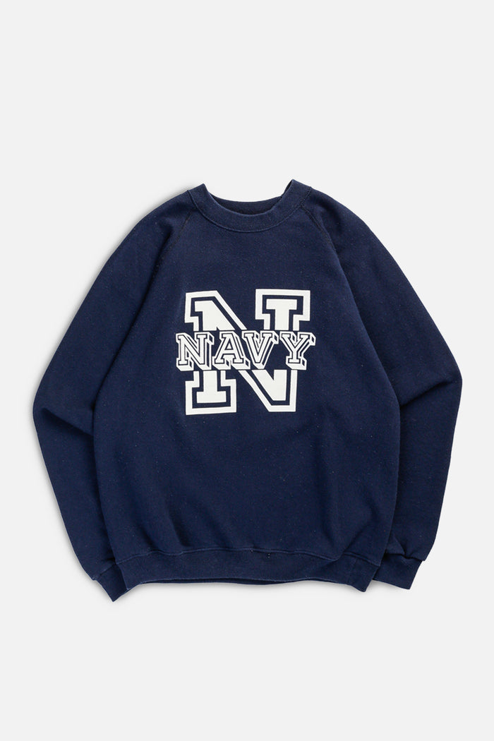 frankie Vintage Navy Sweatshirt - M