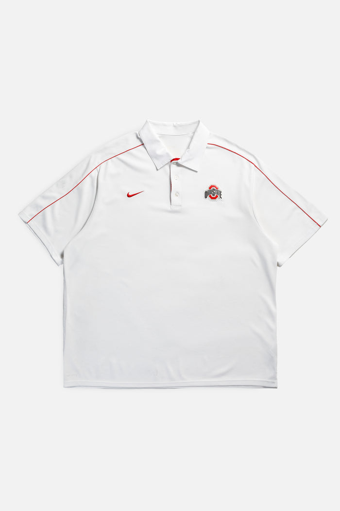 frankie Vintage Ohio State Varsity Collared Tee - XL