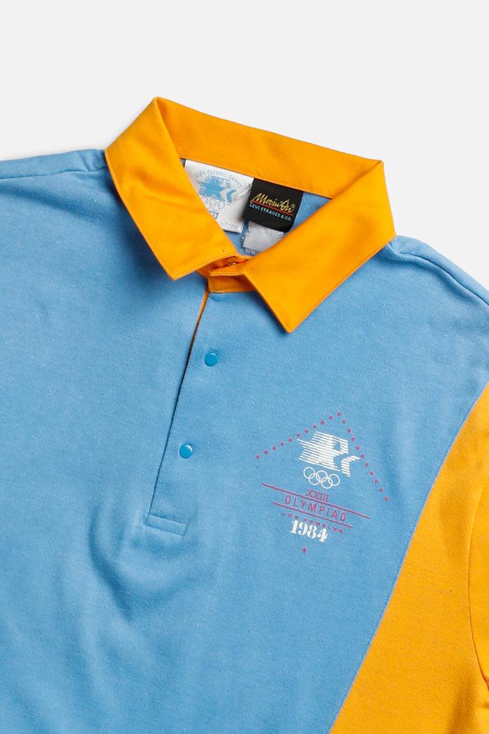 Frankie Vintage Olympics 1984 Collared Tee - S