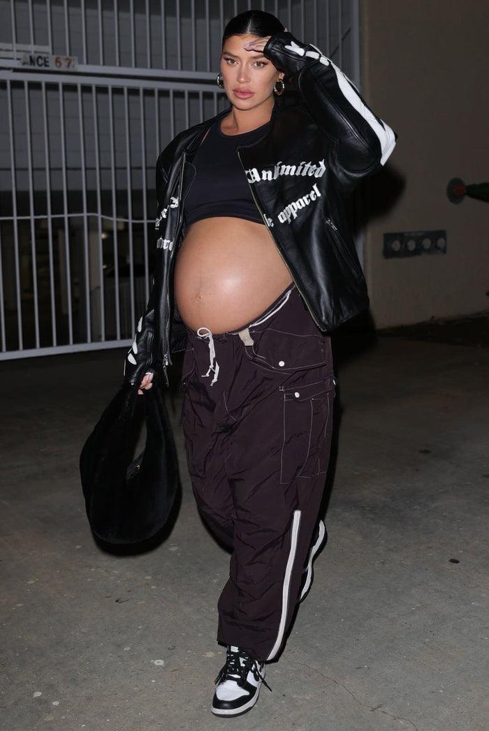 Frankie Vintage Rework Chocolate Parachute Pants