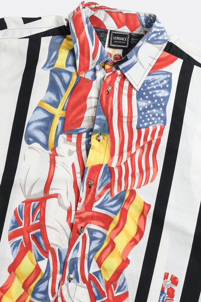 Frankie Vintage Versace Jeans Collared Shirt - L