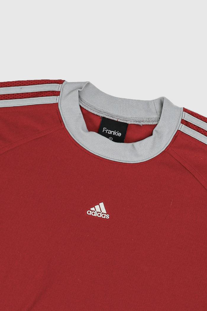 Frankie Rework Adidas Crop Athletic Longsleeve Tee - XL