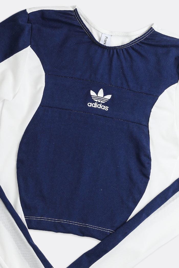 Frankie Rework Adidas Wave Mesh Long Sleeve Top - XS S M L XL