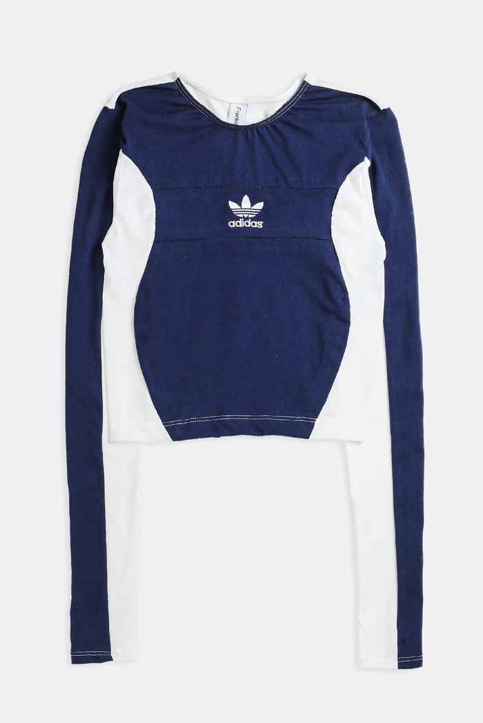 frankie Rework Adidas Wave Mesh Long Sleeve Top - XS S M L XL