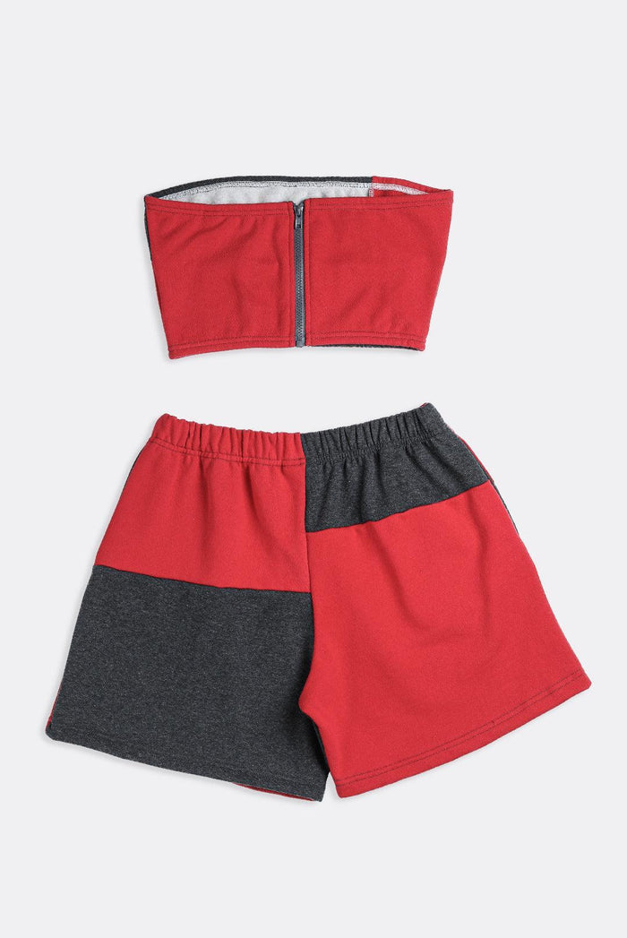 Frankie Rework Champion Patchwork Sweatshorts Set - M