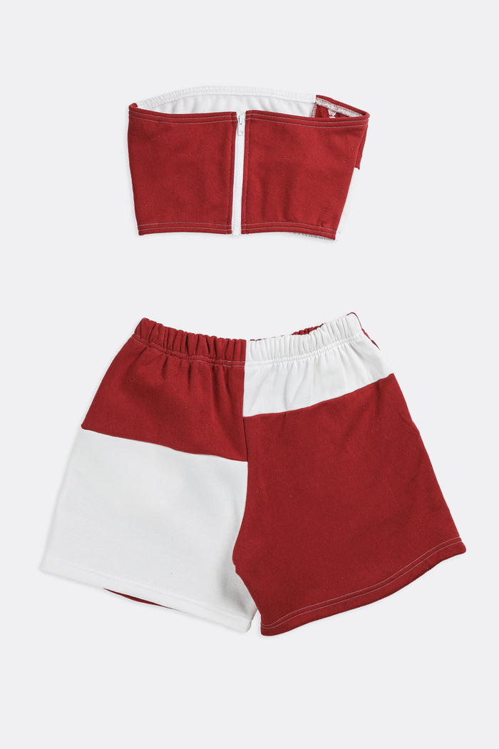 Frankie Rework Champion Patchwork Sweatshorts Set - S