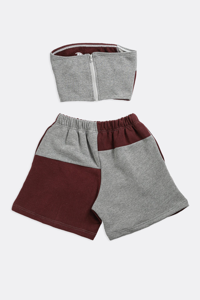 Frankie Rework Champion Patchwork Sweatshorts Set - XS