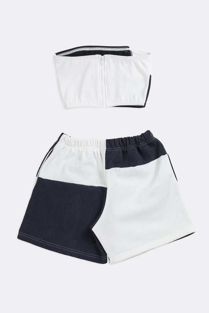 Frankie Rework Champion Patchwork Sweatshorts Set - XS S M L