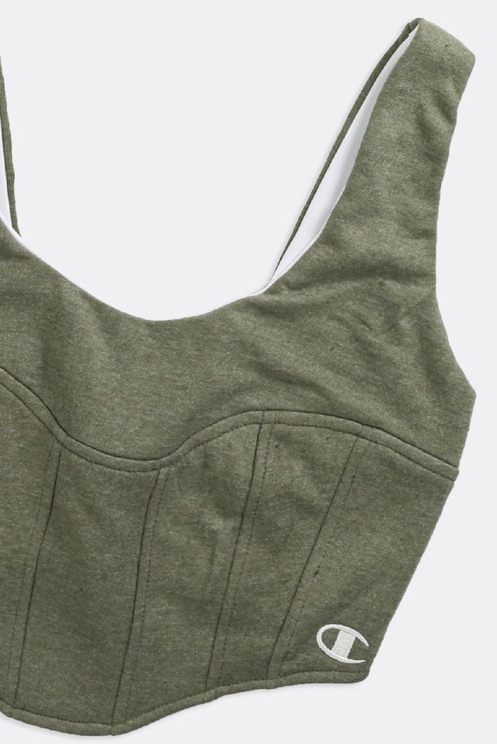 Frankie Rework Champion Sweatshirt Bustier - XS S M L XL