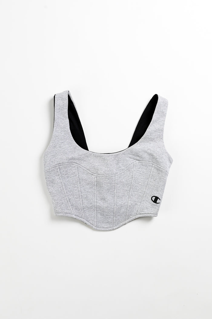 Frankie Rework Champion Sweatshirt Bustier - XS S M L XL