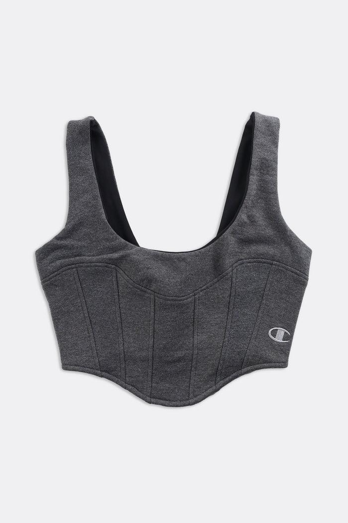 Frankie Rework Champion Sweatshirt Bustier - XS S M L XL
