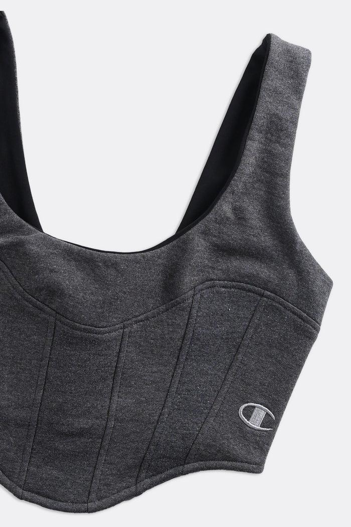 Frankie Rework Champion Sweatshirt Bustier - XS S M L XL