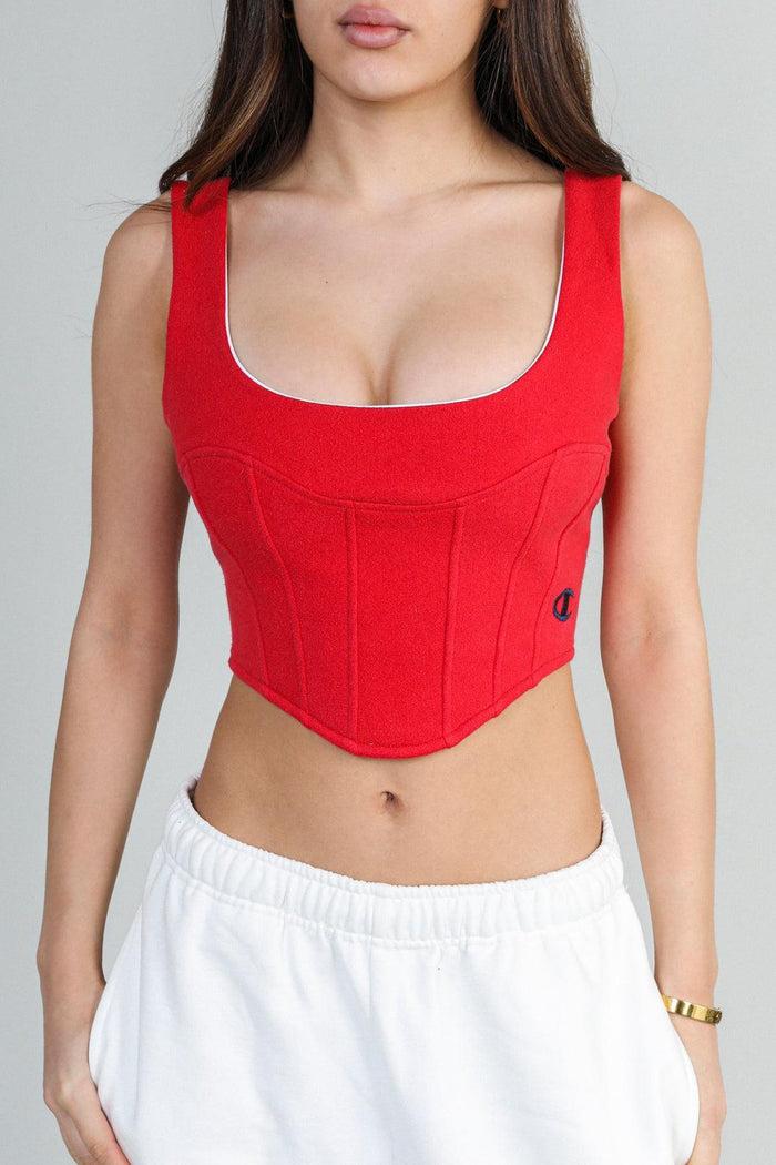 frankie Rework Champion Sweatshirt Bustier - XS S M L XL XXL