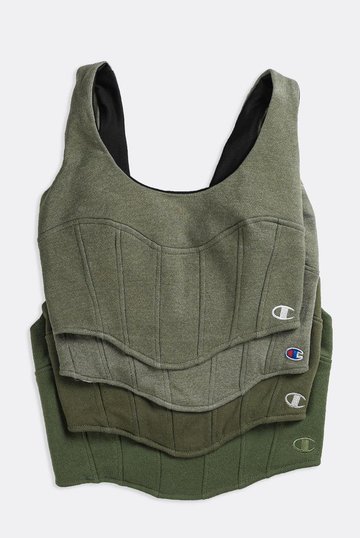 frankie Rework Champion Sweatshirt Bustier - XS S M L XL