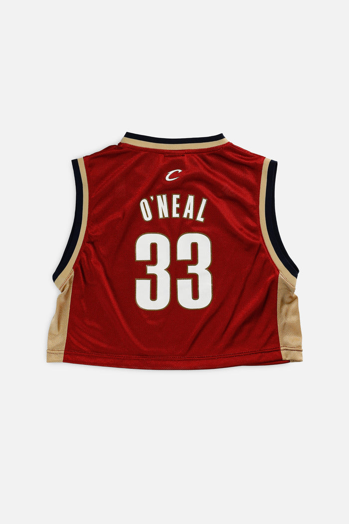 Frankie Rework Cleveland Cavaliers NBA Crop Jersey - M