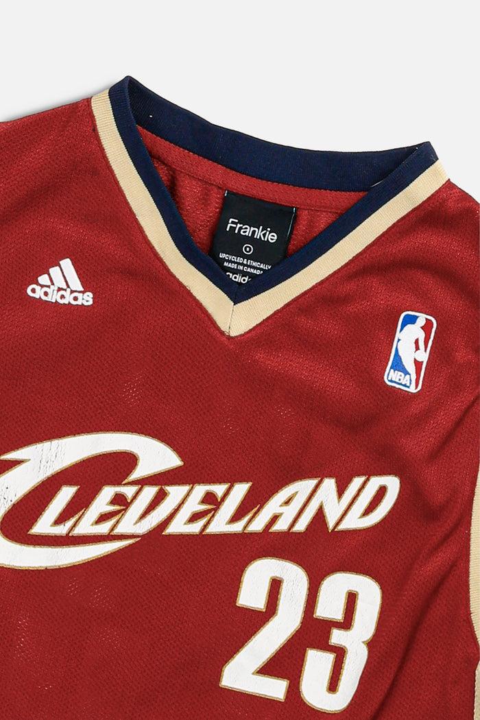 Frankie Rework Cleveland Cavaliers NBA Crop Jersey - S