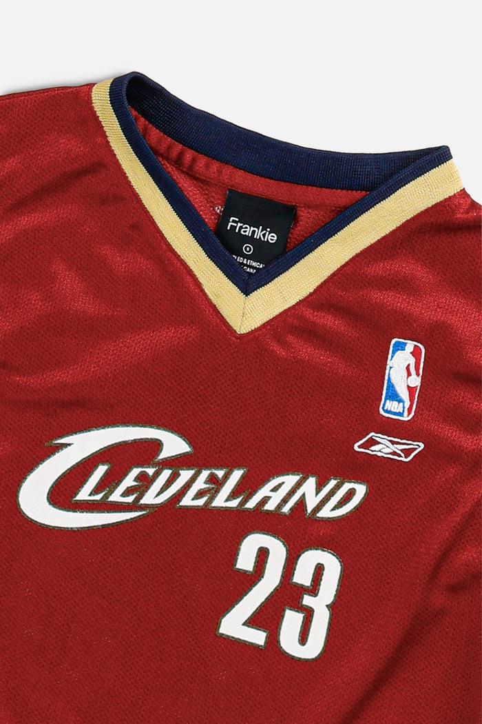 Frankie Rework Cleveland Cavaliers NBA Crop Jersey - S