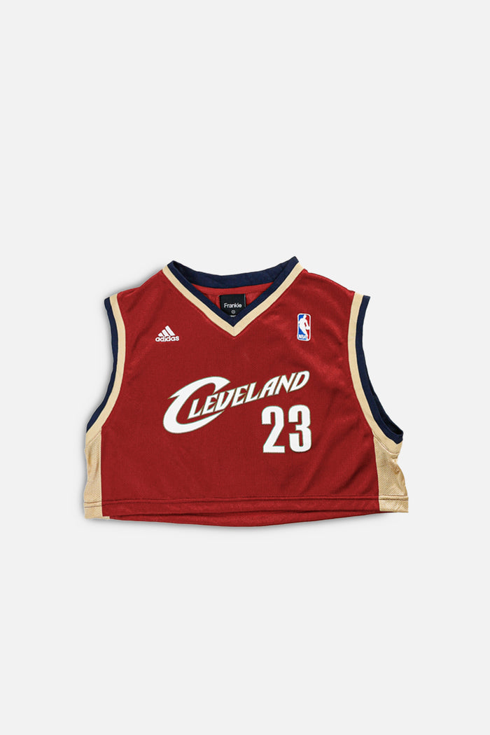 frankie Rework Cleveland Cavaliers NBA Crop Jersey - S