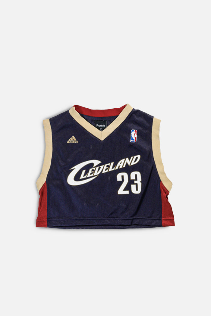 frankie Rework Cleveland Cavaliers NBA Crop Jersey - S