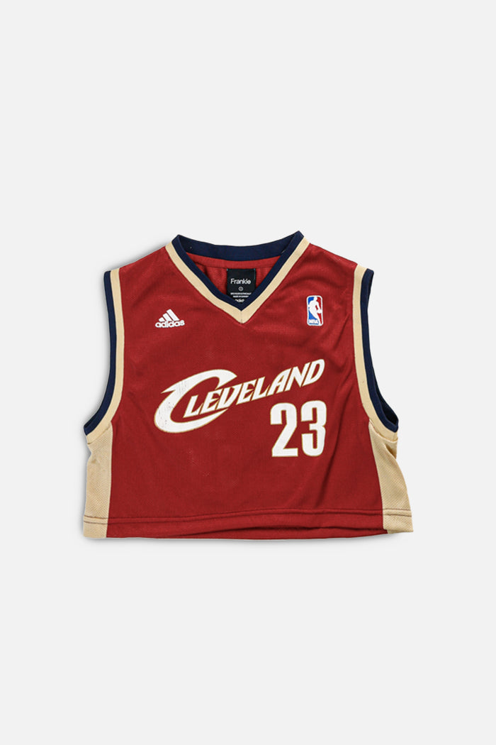 frankie Rework Cleveland Cavaliers NBA Crop Jersey - S