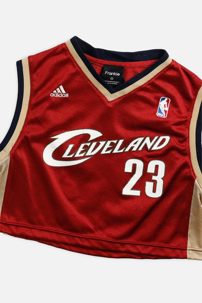 Frankie Rework Cleveland Cavaliers NBA Crop Jersey - XS