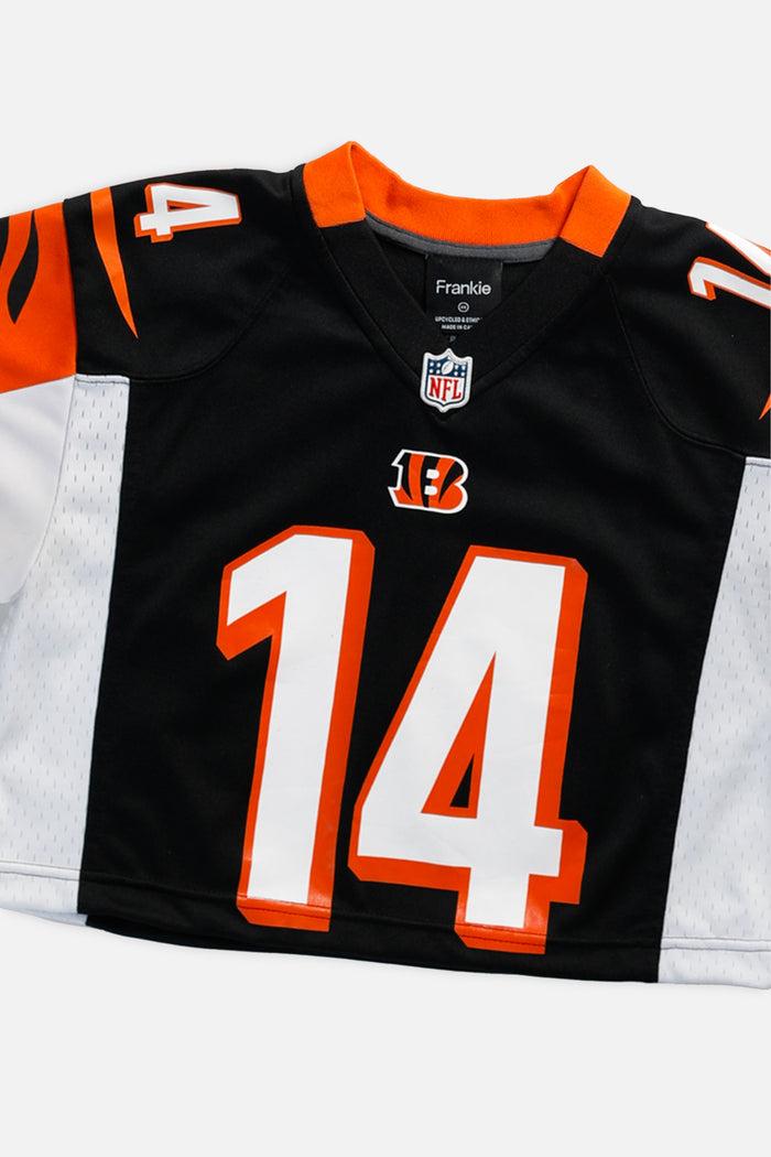 Frankie Rework Crop Cincinnati Bengals NFL Jersey - XS