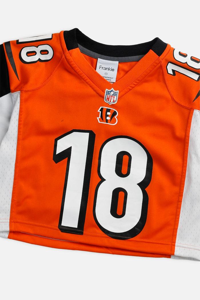 Frankie Rework Crop Cincinnati Bengals NFL Jersey - XS