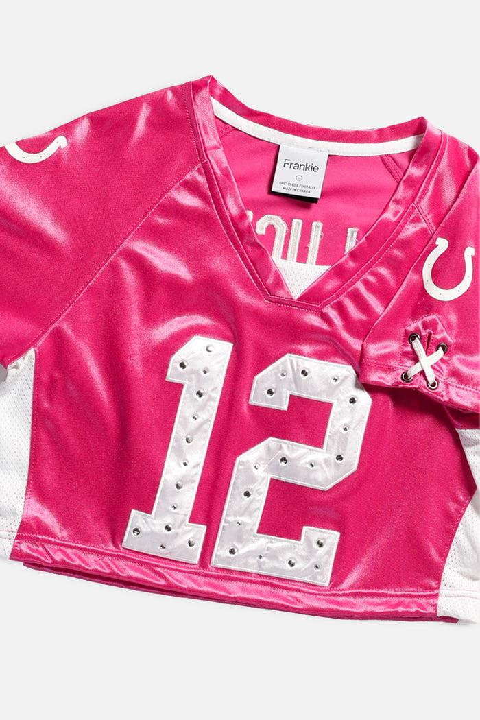 Frankie Rework Crop Indianapolis Colts NFL Jersey - XS