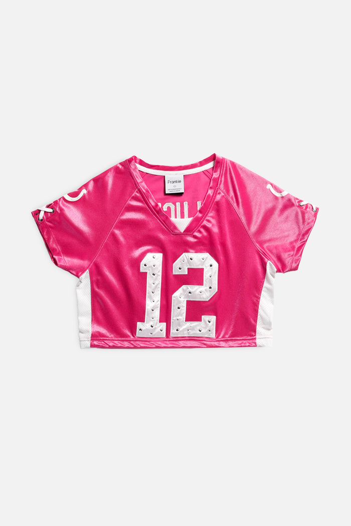 frankie Rework Crop Indianapolis Colts NFL Jersey - XS