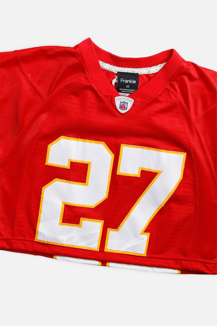Frankie Rework Crop Kansas City Chiefs NFL Jersey - XS