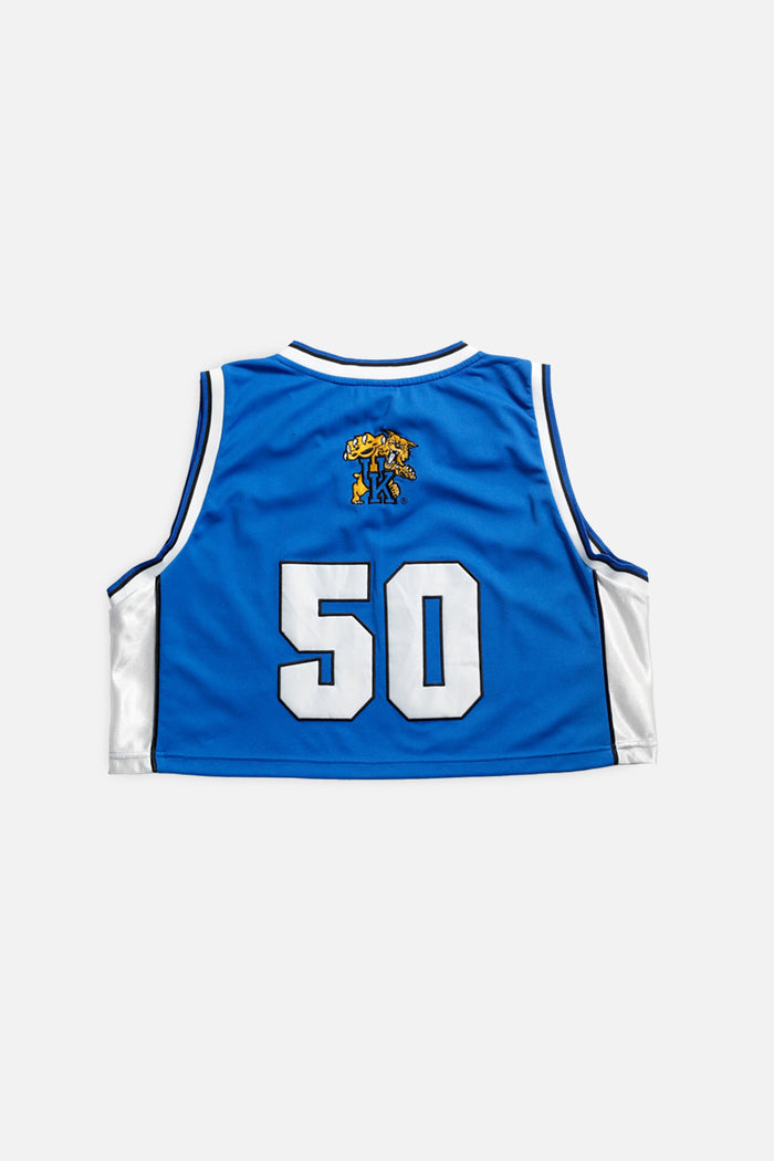 Frankie Rework Crop Kentucky Wildcats NCAA Basketball Jersey - XL