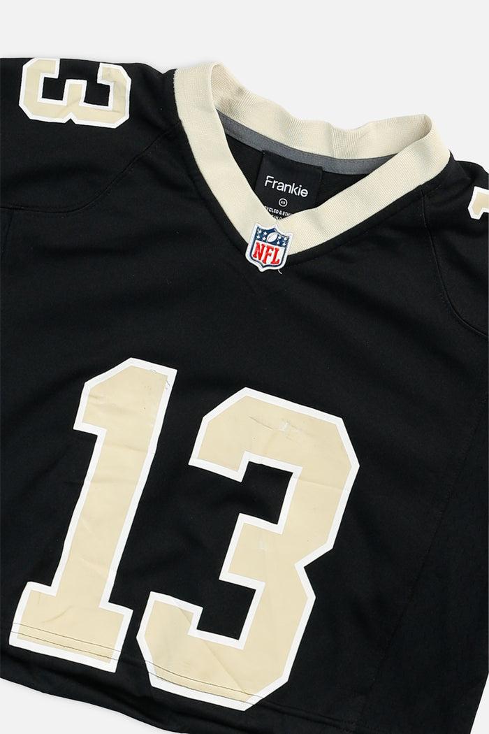 Frankie Rework Crop New Orleans Saints NFL Jersey - XS