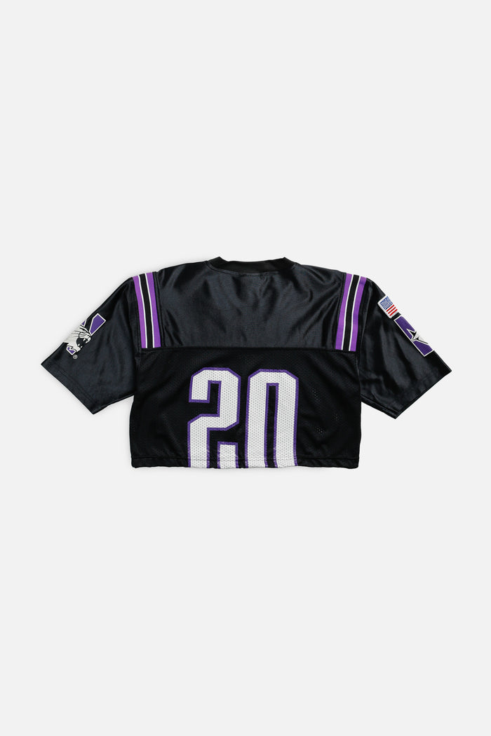 Frankie Rework Crop Northwestern Wildcats NCAA Jersey - XS