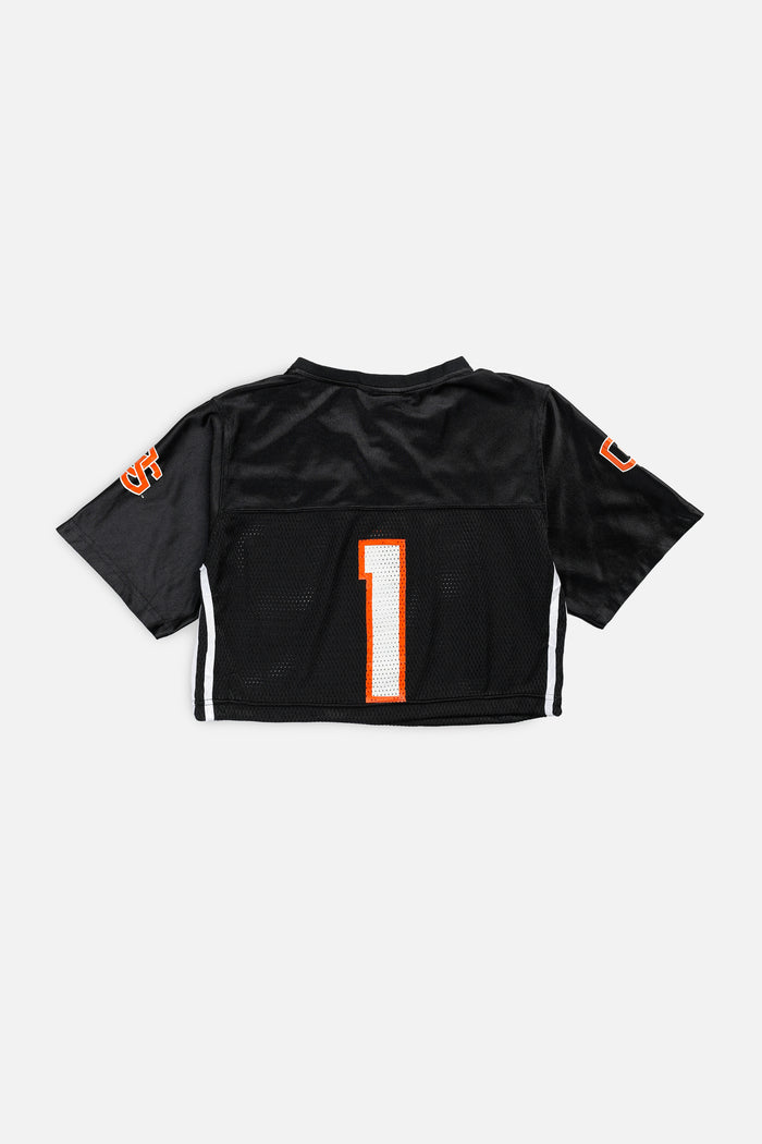 Frankie Rework Crop Oregon State Beavers NCAA Jersey - XS