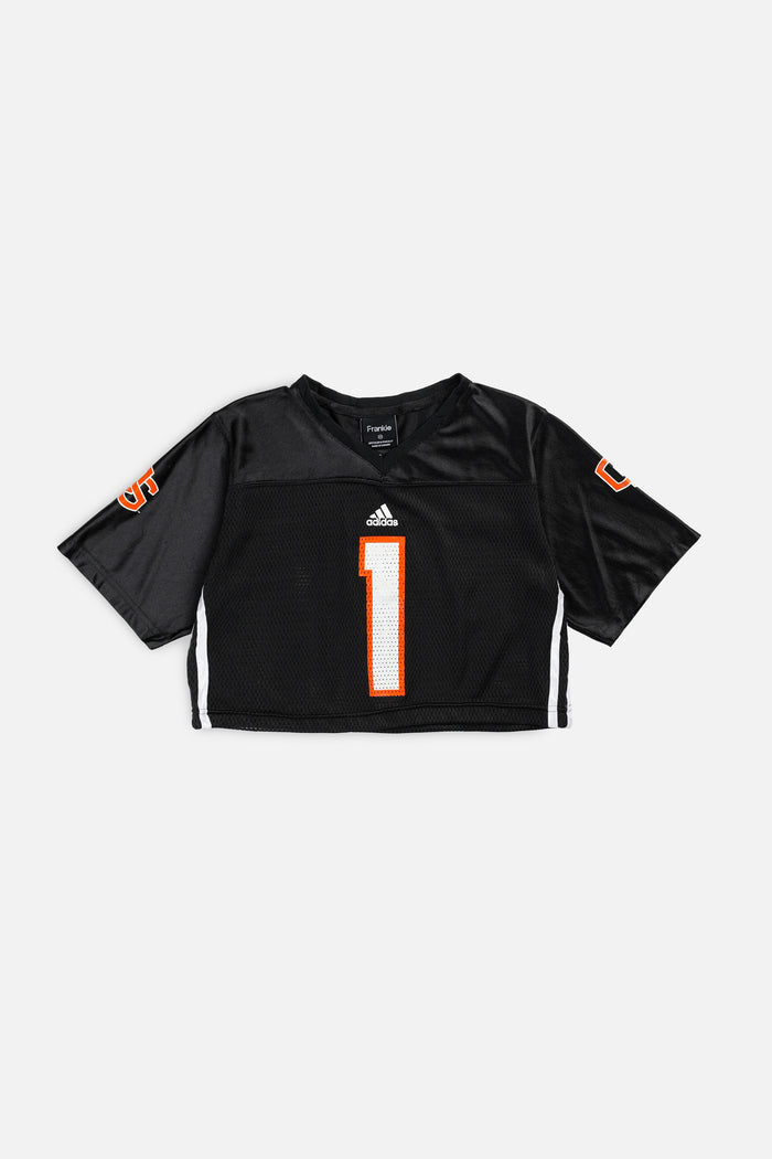 frankie Rework Crop Oregon State Beavers NCAA Jersey - XS