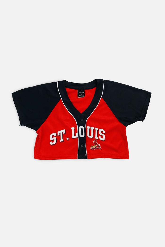 frankie Rework Crop St. Louis Cardinals MLB Jersey - M