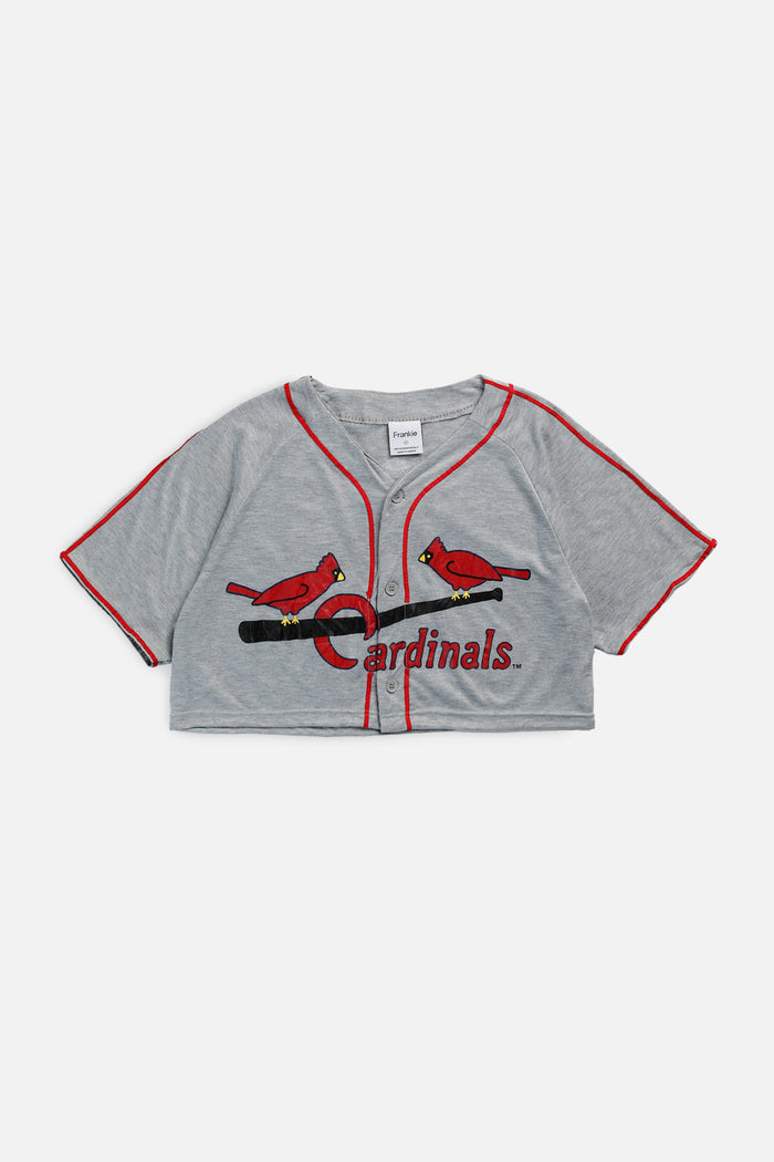frankie Rework Crop St. Louis Cardinals MLB Jersey - M