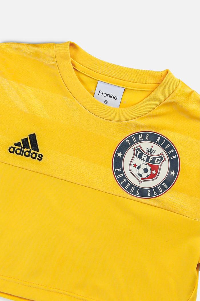 Frankie Rework Crop Toms River FC Long Sleeve Soccer Jersey - XS