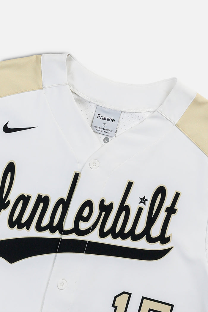 Frankie Rework Crop Vanderbilt Commodores MLB Jersey - L
