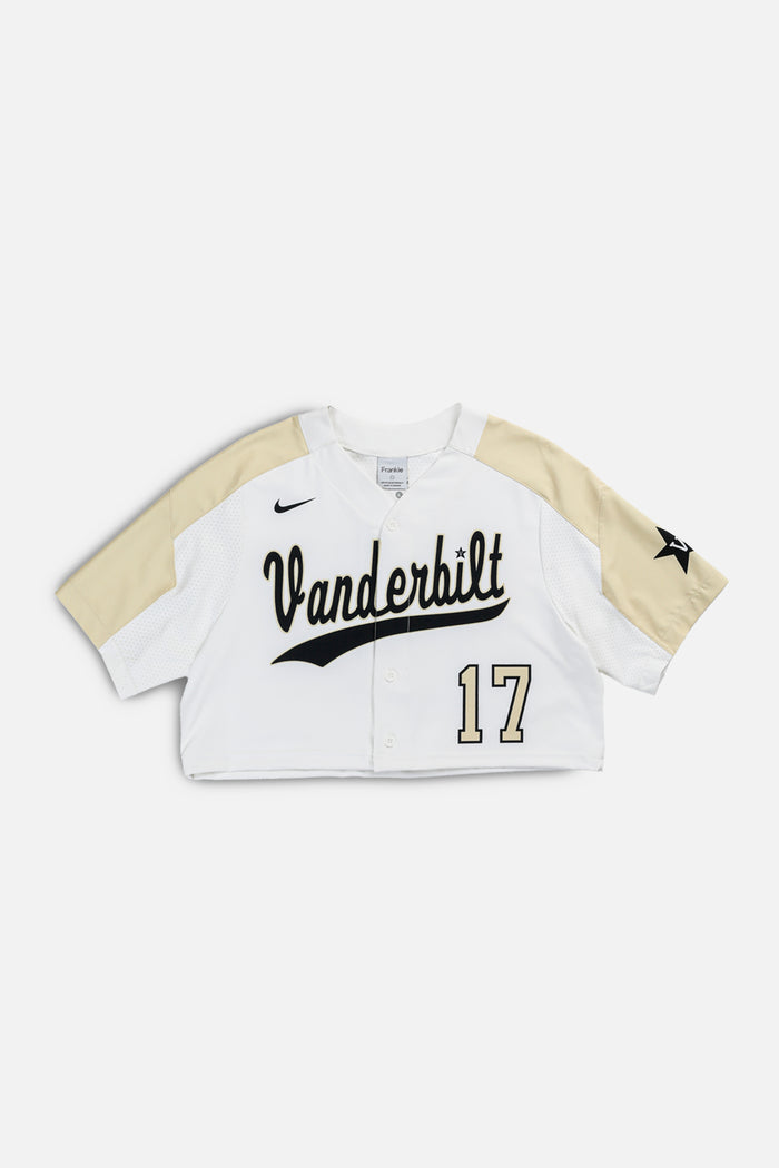 frankie Rework Crop Vanderbilt Commodores MLB Jersey - L