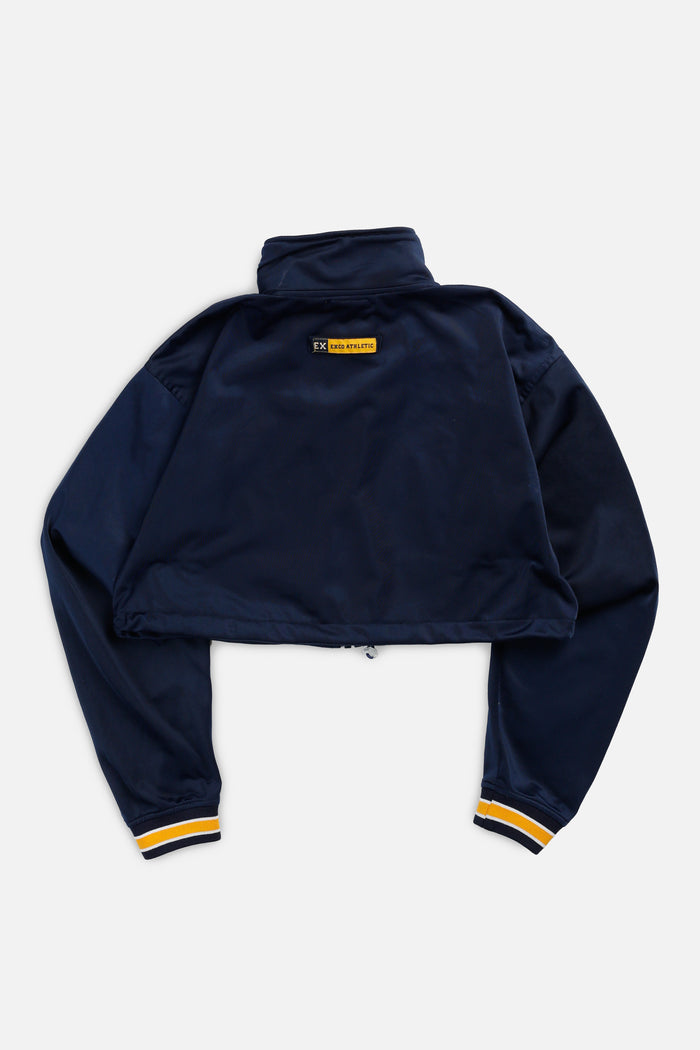 Frankie Rework Exco Athletics Cinched Crop Sweatshirt - L